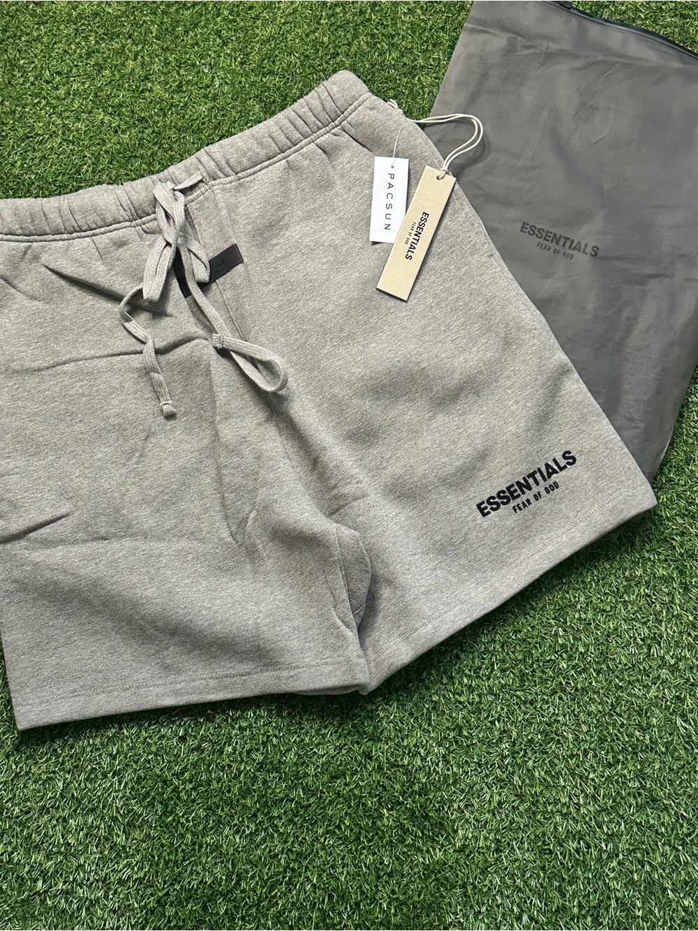 Fear of God ESSENTIALS Men's Light Grey Athletic Shorts